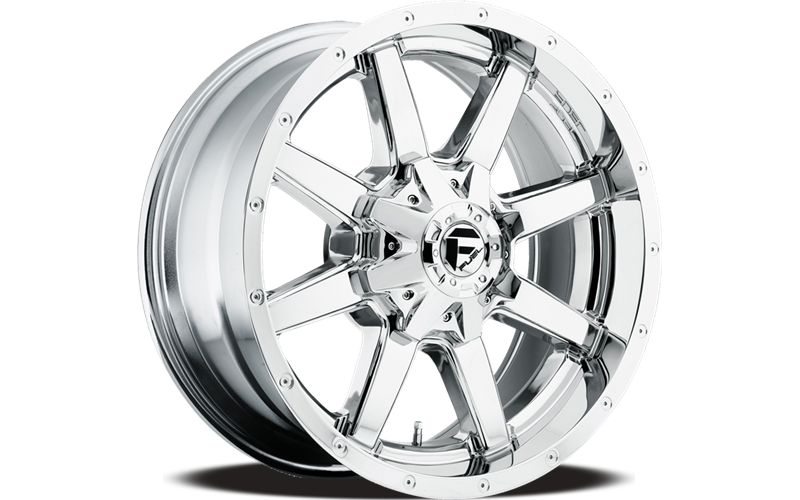 ~(46 lbs. 25X25X13)~ MAVERICK 22x10 6x135.00/6x139.70 CHROME PLATED (10 mm)