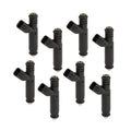 Fuel Injectors 40 Lb/Hr Ev1 / Minitimer High Impedance Set Of 8 Injectors ACCEL