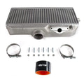 ETS Top Mount Intercooler Silver Core w/ Stencil Subaru STI 2008-2015
