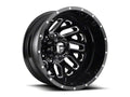 ~(53 lbs. 25X25X11)~ TRITON 22x8.25 8x165.10 GLOSS BLACK MILLED (-240 mm)