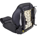 RALLY RECLINER LEFT GREY CANVAS
