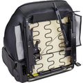 RALLY RECLINER LEFT GREY CANVAS