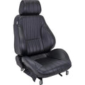 RALLY RECLINER LEFT GREY CANVAS