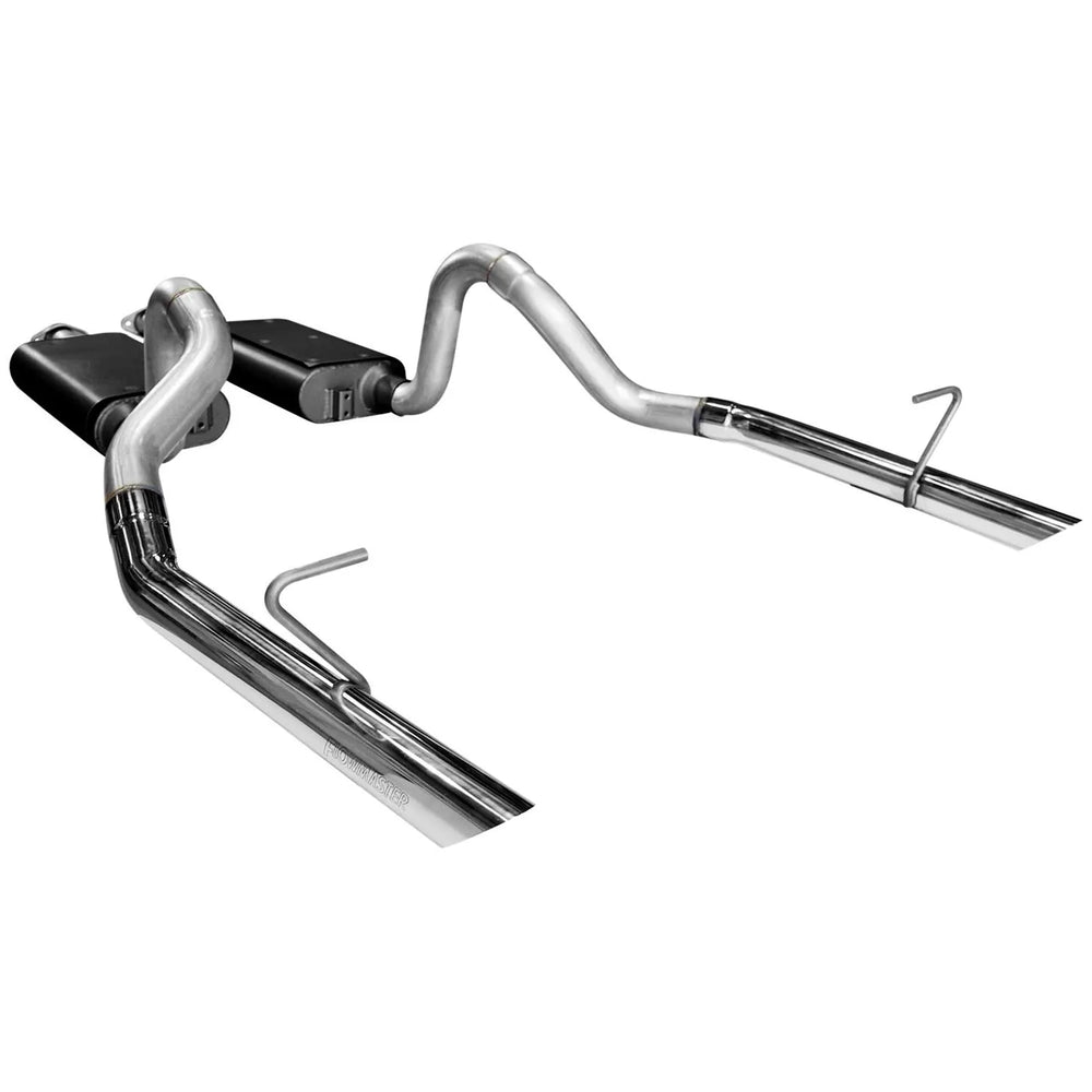 Force Ii Cat-Back Exhaust System 1986-1993 Ford Mustang Lx With 5.0L Engine And 1986 Gt With 5.0L Engine Moderate Sound Flowmaster