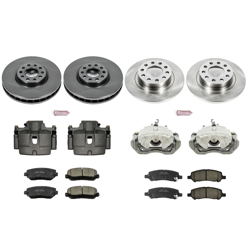 Power Stop 13-16 Dodge Dart Front & Rear Autospecialty Brake Kit w/Calipers
