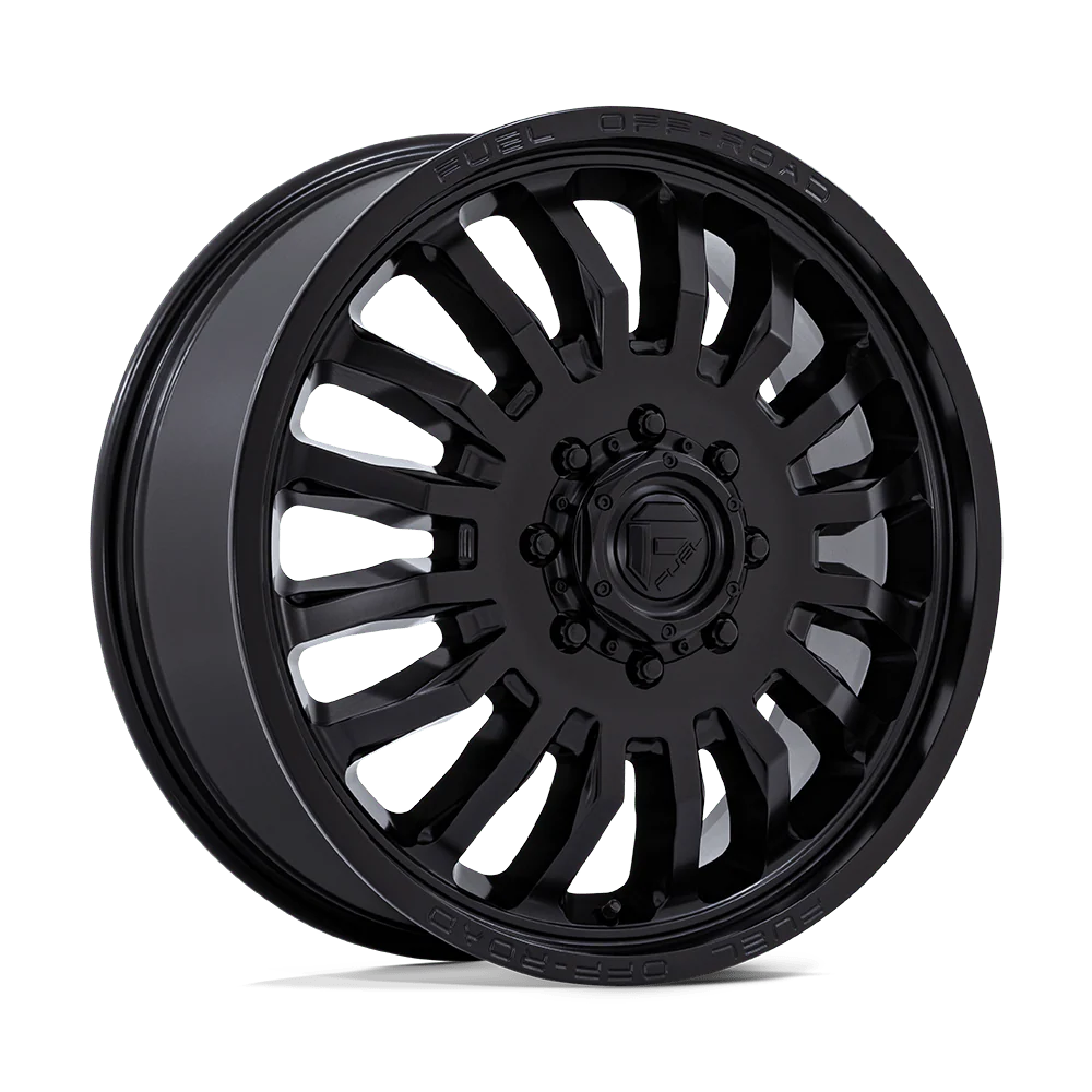 D867 22X8.25 8X6.5 BLK-OUT 104MM