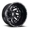 ~(48 lbs. 25X25X11)~ TRITON 22x8.25 8x210.00 GLOSS BLACK MILLED (105 mm)