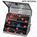 26IN X 18IN TRIANGLE TOOLBOX ALUMINUM BRITE