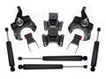 MaxTrac 73-87 Chevrolet C10 2WD 2.5in/4in Lowering Spindle Kit (1in Rotor)