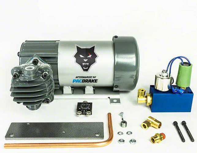 ~(24 lbs. 12X11X8)~ 12V HP625 Series Heavy Duty Air Compressor Kit Consists HP10625H Air Compressor Basic Components Of The Unloader Block Assembly W/O The Pre-Built Wiring Harnessses Pacbrake