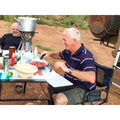 ~(35 lbs. 47X31X2)~ Pro Stainless Steel Camp Table