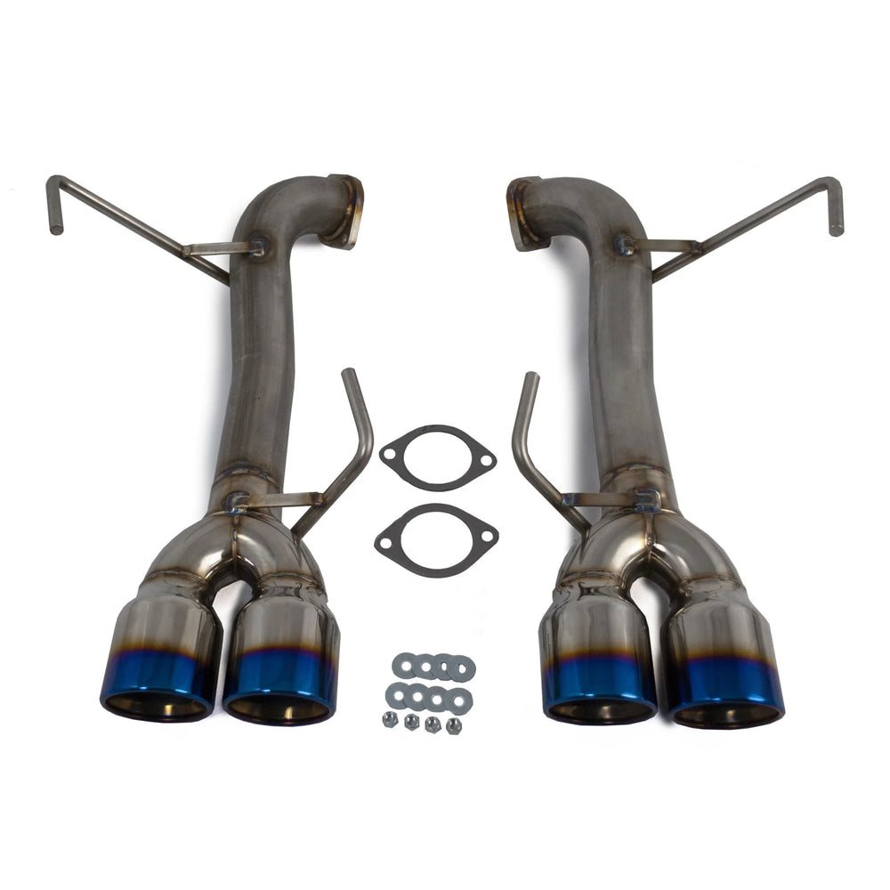 ETS Axle Back Exhaust System w/ Muffler Polished Tips Subaru WRX/STI 2015