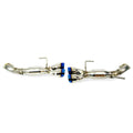 ETS Axle Back Exhaust System w/ Muffler Polished Tips Subaru WRX/STI 2015
