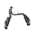 Kooks 21-23 Ford F150 Coyote V8 5.0L 1-7/8in SS Header w/ Catted Connection Pipe