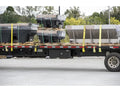 18X18X30 PRO SERIES BLACK SMOOTH ALUMINUM UNDERBODY BOX WITH BARN DOOR DOUBLE BARN DOOR