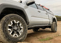 Cali Raised 05-23 Toyota Tacoma Step Ed Rock Sliders - Double Cab Long Bed W/ No Kick Out/Yes Pwdr