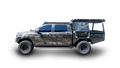 The Big Bear (2007-2021 Tundra CrewMax Roof Rack) Roof Rack Full Height (No Light Bar) Black Textured Powder Coat
