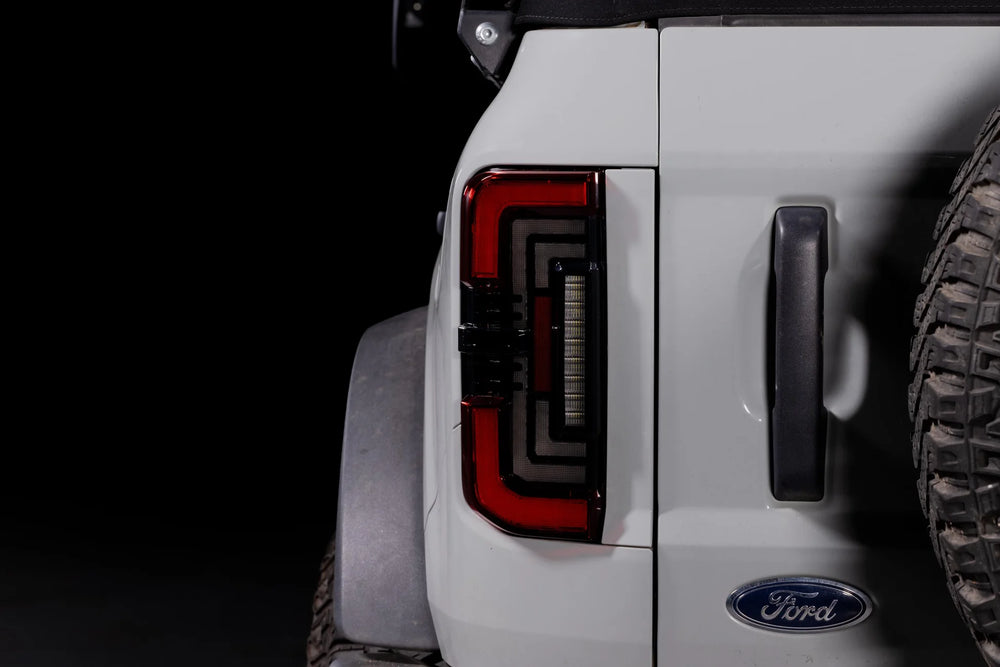 2021+ BRONCO WHITE DRL HEADS AND RE