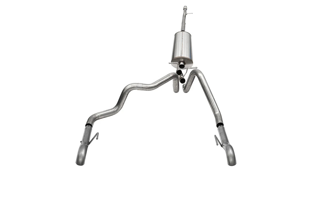 CORSA Performance silver cat-back exhaust