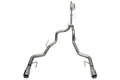 CORSA Performance cat-back exhaust installed view