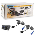 Rugged Radios Can-Am Mav X3 Comp Comm Kit w/ BT 2-Way Radio 696 PLUS / M1 VHF Bus Band / Dash Mount