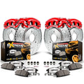 Power Stop 07-10 GMC Sierra 3500 HD Front and Rear Z36 Truck & Tow Kit w/Calipers
