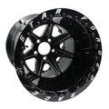 Race Star 72 ValStar 15x8 / 5x4.50BC / 5.5BS / 3.07in CB / Black w/Machined Accents Wheel