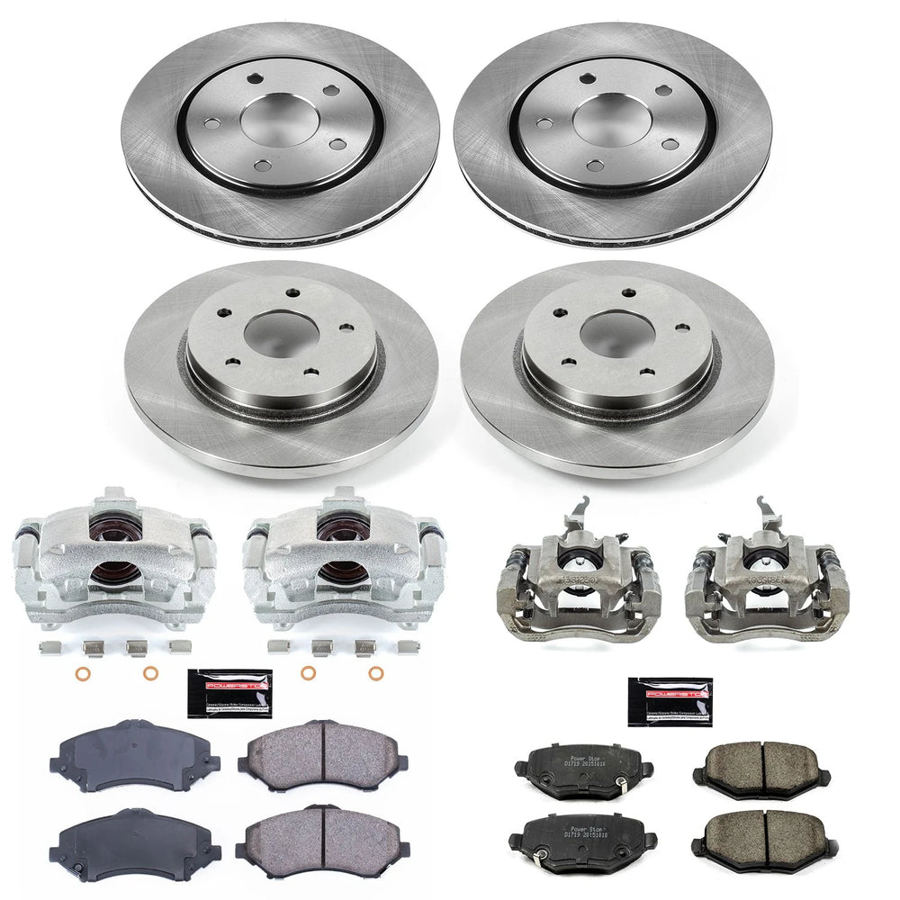 Power Stop 2013 Dodge Journey Front & Rear Autospecialty Brake Kit w/Calipers