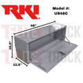 48 STEEL UPPER SIDE BOX (1DOOR) WHT
