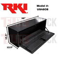 48 STEEL UPPER SIDE BOX (1DOOR) BLK
