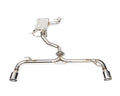 Invidia cat-back exhaust detail