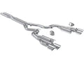 MBRP 2024+ Ford Mustang 5.0L Alum. SS 3in Cat-Back Dual Split Exhaust w/ Quad Tips (Valve Delete)