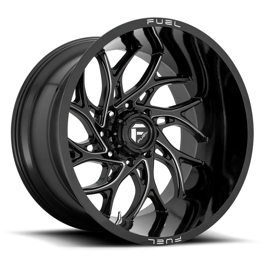 D741 24X12 8X6.5 GL-BLK-MIL -44MM