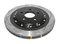 DBA 15+ Ford Mustang 2.3L/5.0L Rear Slotted 5000 Series 2 Piece Rotor w/ Black Hat
