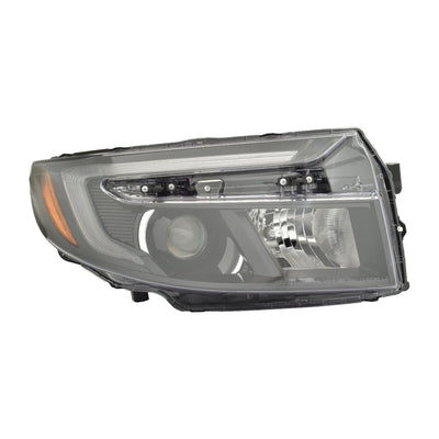 CAPA RH HEADLIGHT ASSY LED HD RIDGELINE SPORT/RTL/EXL MDL 5 PIN 21C