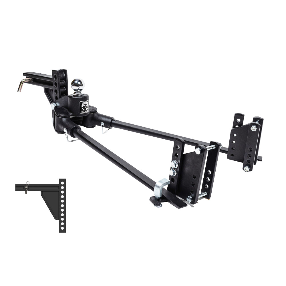 TRACKPRO WDH, 1000 LB, 9 HOLE SHNK