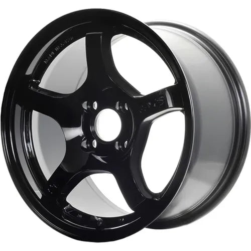 Gram Lights 57CR 19x10.5 +12 5x114.3 Glossy Black Wheel