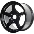 Gram Lights 57CR 19x10.5 +12 5x114.3 Glossy Black Wheel