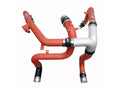 Injen 21-23 Ford Bronco 2.7L V6 (TT) EcoBoost SES Intercooler Pipes - Wrinkle Red