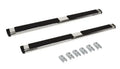 6 Inch OE Xtreme SideSteps With Mounting Bracket Kit Polished Stainless Steel 2007-2013 Silverado/Sierra 1500 Go Rhino