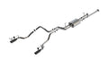 Borla 14-21 Toyota Tundra 4.6L/5.7L ATAK Cat Back Exhaust - 4in Black Chrome Tips