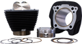 S&S Cycle 2017+ M8 Models 4.320in Bore 4.500in Stroke Cylinder Kit - Wrinkle Black w/o Highlight
