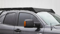 The Little Bear (2007-2021 Tundra Double Cab Roof Rack) Roof Rack Half Height (Single Row Light Bar) Black Textured Powder Coat