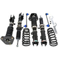 BC Racing BR Series Coilovers (Rear Fork Lower Mounts) 10kg/6kg Honda Civic 1992-1995 with Spring upgrades 10K front and 6K rears
