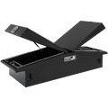 71X16X23 GULL WING TOOL BOX WITH SMOOTH BLACK BASE/BLACK DIAMOND PLATE LID