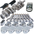 Eagle Chevy 350 1Pc 3.480in Crank 5.700in I-Beam Rods 4.040in Pistons 168 Tooth FP Balanced Assembly