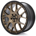 BBS CH-RII 22x10.5 5x112 ET15 Matte Bronze Wheel -82mm PFS/Clip Req