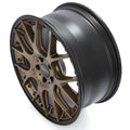BBS CH-RII 22x10.5 5x112 ET15 Matte Bronze Wheel -82mm PFS/Clip Req
