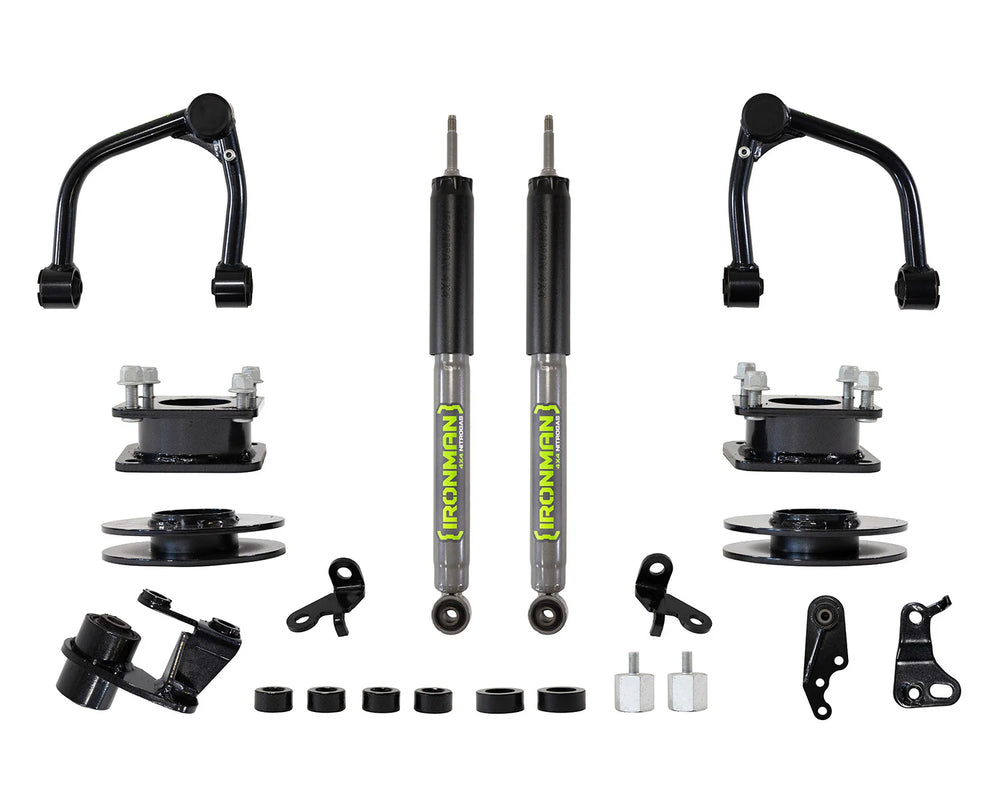 23C SEQUOIA 3IN NITRO GAS SUSP LIFT KIT STAGE 2(UCA)BLK SPRINGS(FRONT 3IN/REAR 2.5IN)LIGHT/HVY LOAD