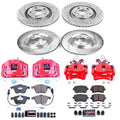 Power Stop 04-09 Audi S4 Front & Rear Z23 Evolution Sport Brake Kit w/Calipers